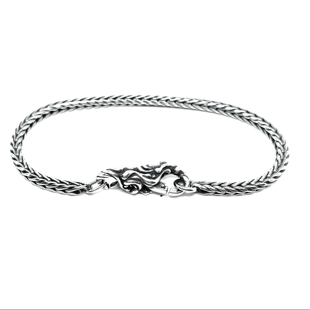 Trollbeads Sterling Silver Water Lock with Chain